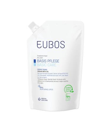 Eubos |Creme oil bath |400ml |Bathing concentrate for dry and very dry skin |Storage bag with advantage | Skin tolerance dermatologically confirms cream oil bath 400ml