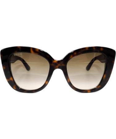 Gucci Unisex GG0327S-002-52 Sunglasses - Dark Havana - Shop Internationally at Best Prices! - Buy Online on SooperMarket.com
