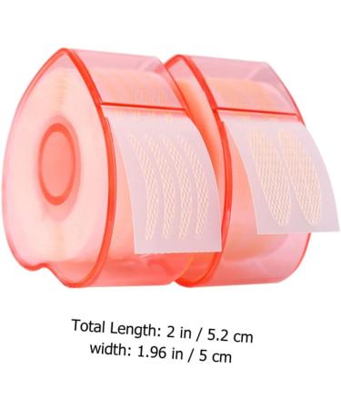 minkissy 6 Rolls Lace Double Eyelid Sticker Instant Eye Lift Strips for Women Eye Lift Tape for Droopy Lid Double Eyelid Tapes Stickers Eyelid Shadow Stickers Adhesive Strip With Hat Lifter - Buy Online on SooperMarket.com