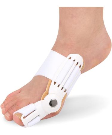 HEIMEABI Bunion Corrector and Toe Pain Relief Splint - White One Size - Buy Online on SooperMarket.com