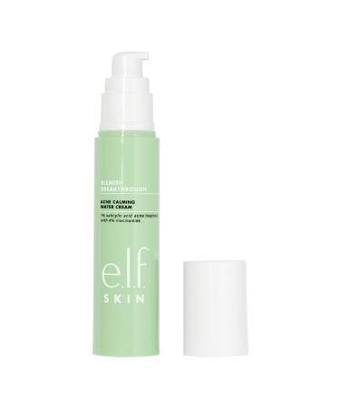 e.l.f. SKIN Blemish Breakthrough Acne Calming Water Cream  Lightweight Face Moisturizer For Fighting Acne  Contains Niacinamide  Vegan & Cruelty-Free