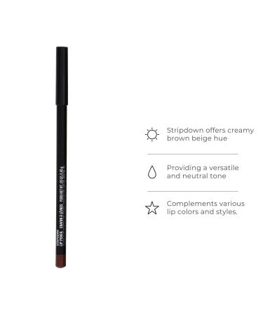 Buy MAC Lip Pencil Stripdown - Creamy Brown Beige 0.05 oz | International Shipping Available - Buy Online on SooperMarket.com