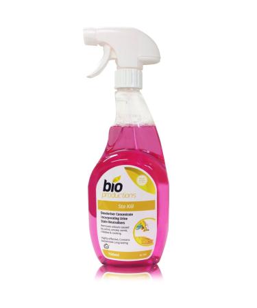 Bio Productions Sta-Kill Deodoriser Concentrate for the Removal of Odours such as Vomit Urine and Pets - 750 milliliter