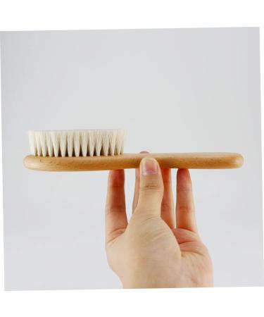 KOMBIUDA Baby Hair Brush Set - Soft Wooden Brush and Comb for Newborns and Infants - Perfect Baby Care Kit for Scalp Massage and Gifting - Buy Online on SooperMarket.com