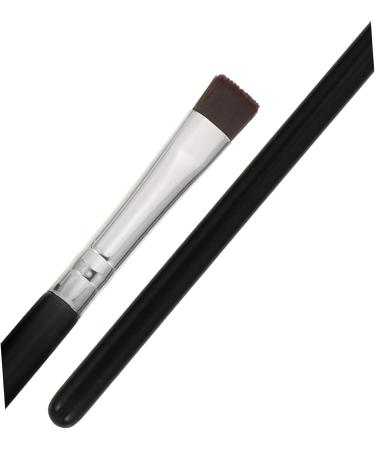 Baluue 18 Pcs Flat Eyebrow Brush Eyeliner Makeup Brush Travel Makeup Brush Eye Brush Artificial Fiber Black - Buy Online on SooperMarket.com