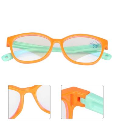 Buy Anti Blue Light Glasses for Children - Orange Pebbles Frame for Computer & Gaming - Buy Online on SooperMarket.com