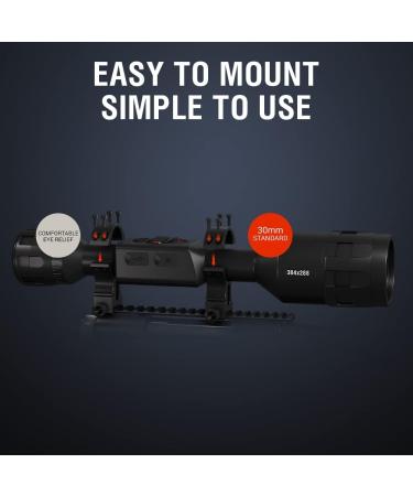 ATN Thor 4 384x288 Thermal Rifle Scope with Full HD Video, WiFi, GPS, Smooth Zoom & Smartphone Control - 1.25-5x Sensor - Buy Online on SooperMarket.com