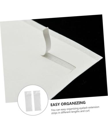 minkissy 20 Sheets eyelash glue holder flower tool Extension glue magnetic sticker lash adhesive stand eyelash glue strips Adhesive strip Auxiliary fake eyelashes base - Buy Online on SooperMarket.com