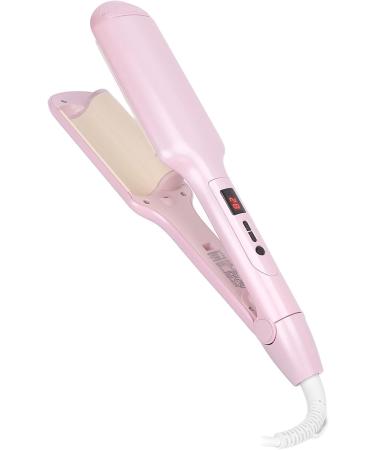 Small Roll Hair Curler 2 Barrel Hair Waver Portable Waver Curling Wand Temperature Adjustable for Short Hair for Home for All Hair Types (US Plug 110V) - Buy Online on SooperMarket.com