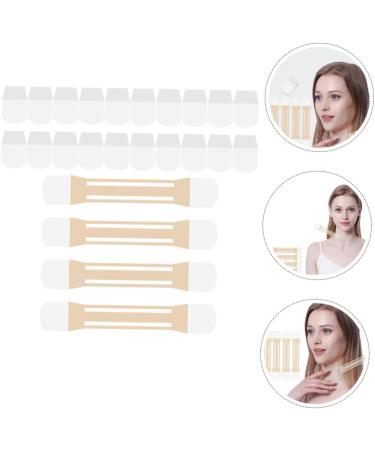 NOLITOY 4pcs Neck Lift Stickers Lifting Belt Invisible Face Tape - Neck Tape -aging Applique - Buy Online on SooperMarket.com