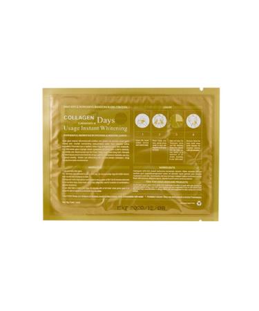 Gold Bio Collagen Crystal Mask Set - 5 Pairs Eye & Lip Masks for Anti-Aging - Buy Online on SooperMarket.com