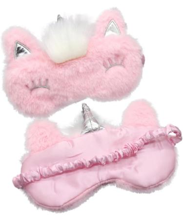 Gatuida 8 Pcs Plush Eye Masks for Kids - Soft Blindfolds & Sleep Masks for Better Sleep | Night Eye Covers Breathable Fox Design - Buy Online on SooperMarket.com