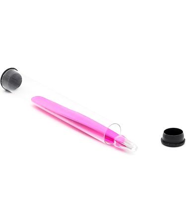 Professional Stainless Steel Eyebrow Tweezers for Precision Plucking and Ingrown Hair Removal - Pink - Buy Online on SooperMarket.com