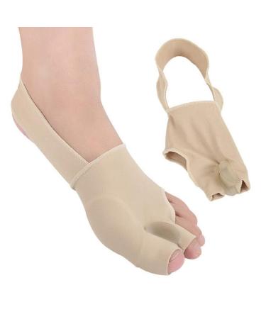JHGCCL Toe straighteners Gel Two Toe Splint Straightener Corrector Hallux Valgus Orthopedic Foot Brace Support