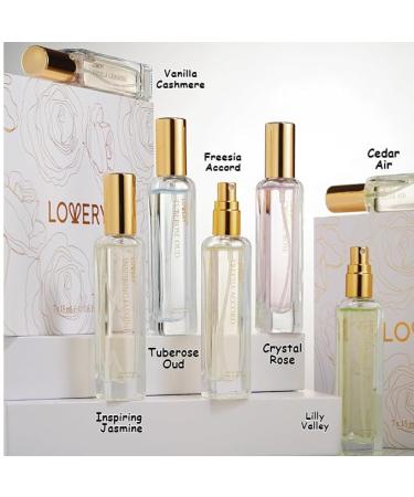 Valentine's Eau de Parfum 15 Piece Discover Set Clean Perfume for Women Travel Perfume for Men Perfume Sampler for Women 7 Assorted Fragrances with 7 Perfumes Pouches Birthday Gifts for Women Floral - Buy Online on SooperMarket.com