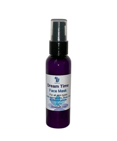 Dream Time Sleep Mask Overnight Mask For All Skin Types With Lavender Ashwagandha Hibiscus and Vitamin C By Diva Stuff