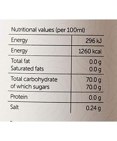 Organic Almond Syrup - Vegan & Nut Free Flavouring for Coffee, Cocktails & Baking - 1 Liter (Pack of 1) - Buy Online on SooperMarket.com