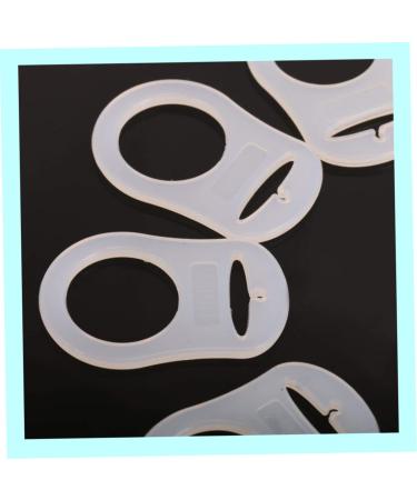 10pcs Soft Silicone Pacifier Clips - Safe & Stylish Baby Accessories for International Shipping - Buy Online on SooperMarket.com
