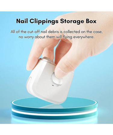 Electric Nail Clipper Manicure Device for Adults Nail Polisher Baby and Child Anti-Pinch Automatic Nail Clipper Easy to Use Fine Workmanship - Buy Online on SooperMarket.com