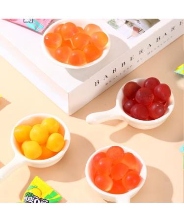 Peeling Fruit Juice Fudge 4 flavors candies snack mango white peach gummy candy 68% Juice Content soft candy Desserts Healthy Snack Food New Year Candy Casual Snacks gift pack (1000g(About200 pieces)) - Buy Online on SooperMarket.com