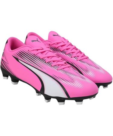 PUMA Men's Ultra Play FG/AG Football Shoe - Poison Pink White & Black - Size 41 EU - International Shipping Available - Buy Online on SooperMarket.com