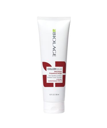 BIOLAGE Color Balm | Semi-Permanent Color Depositing Conditioner | For Vibrant  Hydrated Hair | Vegan | 8.5 fl. oz. Red Poppy