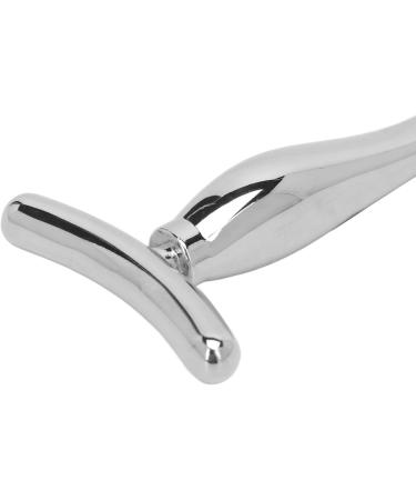Eye Cream Scoop Stick - T Shape Zinc Alloy Applicator & Massager for Facial Anti-Aging Silver - Buy Online on SooperMarket.com