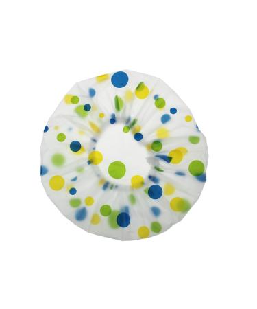 LJY 13-Piece Shower Cap Set - Waterproof Plastic Hair Caps for Women - Perfect for Bathing, Salons, and Spa - Buy Online on SooperMarket.com