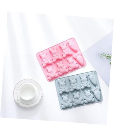 Alipis 2pcs Silicone Cake Mold Clay Molds Candy Molds Easter Themed Molds DIY Baking Moulds Candy Decor Baking Accessory Silicone Molds Crystal Cupcake Chocolate Accessories Silica Gel - Buy Online on SooperMarket.com