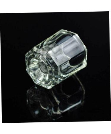 Manicure Bowl 2pcs Dappen Dish for Acrylic Nails Clear Glass Acrylic Nail Monomer Liquid Bowl Acrylic Powder Holder Acrylic Glass Jar Dampen Dish Liquid Cup - Buy Online on SooperMarket.com
