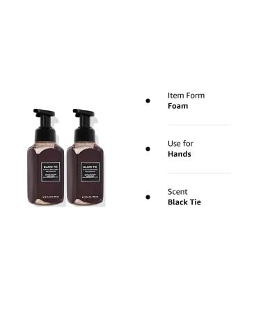 Bath & Body Works Black Tie Gentle Foaming Hand Soap 2-Pack - 17.5oz & 8.75oz - Buy Online on SooperMarket.com