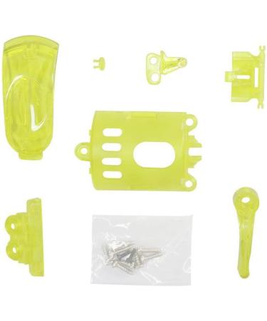 Desikixudy 1Set Light Yellow Hair Clipper Back Housing Cover Clear Front Lid for Hair Trimmer Tools Kit - Buy Online on SooperMarket.com