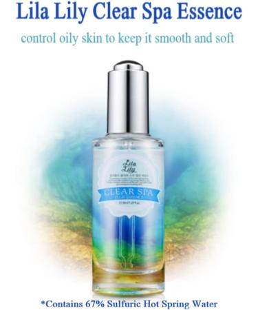  LilaLily Clear Spa Essence | Sebum Control Serum for Oily Skin | Retain Moisture & Hydrate | Korea Beauty Face Care 50ml - Buy Online on SooperMarket.com