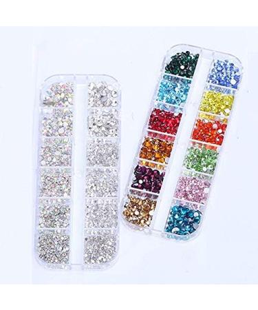 yilin Nail Art Rhinestone Decoration Set with Curved Tweezer Sculpture Pen for Nail Art Tools - Buy Online on SooperMarket.com