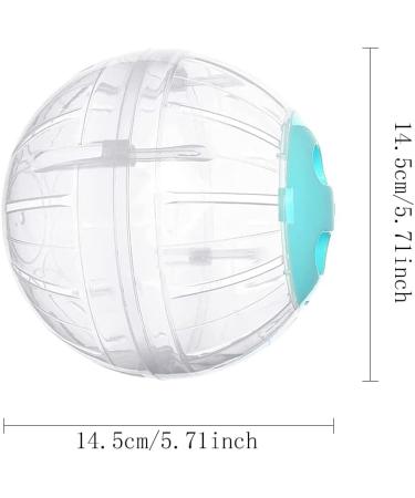 JVHLOV Dwarf Hamster Ball Hamster Running Wheel Small Animal Activity Toy Hamster Ball Pet Mouse Mice Gerbil Exercise Wheel Toy Blue 14.5cm/5.71inch diameter - Buy Online on SooperMarket.com