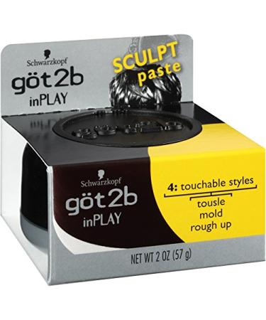 Got2b Inplay Hair Paste 2.0 oz - Strong Hold Styling Paste (Pack of 1) - Buy Online on SooperMarket.com