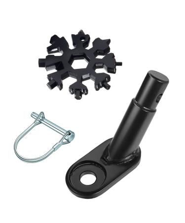 Bicycle trailer coupling bicycle trailer coupling with a fuse pen bicycle coupling with a fuse pen coupling for children's trailer bicycle trailer clutch adapter bicycle climbing black hook1