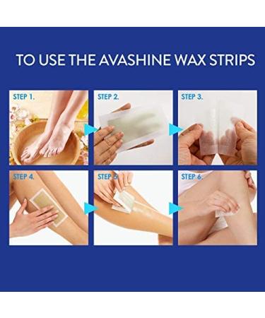 Creip Wax Strips: Hair Removal Kit for Arm, Leg, Brazilian, Underarm & Bikini - 32 Wax Strips - Buy Online on SooperMarket.com
