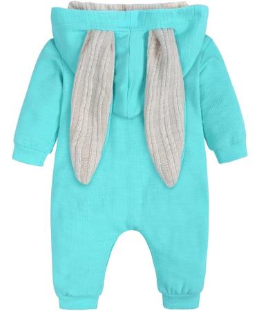 Kids Tales Newborn Baby Winter Romper | Cute Rabbit Ear Hood | 12-18 Months | Color 01 - Buy Online on SooperMarket.com