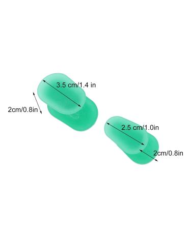 ANGGREK Gel Toe Spacer Set - 8 Pairs Silicone Toe Separator for Bunion Straightening and Toe Alignment - Hallux Valgus Corrector for Overlapping Toes - Buy Online on SooperMarket.com