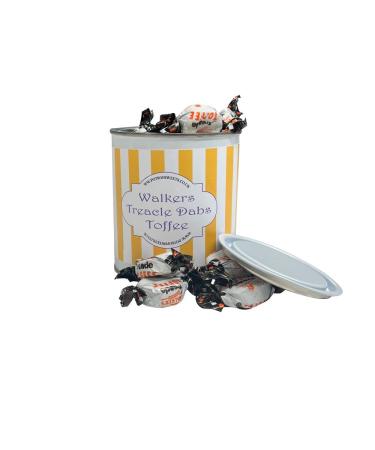 Personalized Customise With Your Own Message 250g Paint Pot Tin of Walkers Individually Wrapped Treacle Dabs Toffees