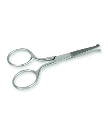 Gima - Nose and Ear Hair Scissors Totally safe Round and Straight Tips Made of Stainless Steel Lenght 9 cm. 9 cm Nose Hair Scissors