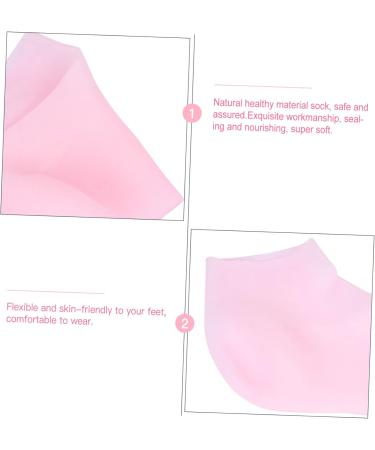 FOMIYES 3 Pairs Protective Socks Foot Care Socks Heel Moisturizing Socks Foot Moisturizer for Dry Feet Nail Polish Moisturizing Stocking Heel Sockss Spa Elasticity Sebs Miss - Buy Online on SooperMarket.com