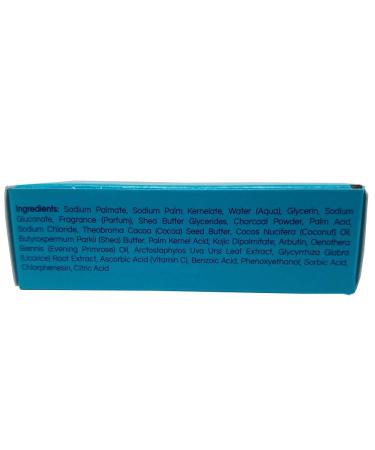 Buy Dermisa Charcoal Bar - Natural Cleansing with Activated Charcoal Coconut Oil & Shea Butter | Paraben-Free | 3 OZ (1-Pack) - International Shipping Available - Buy Online on SooperMarket.com