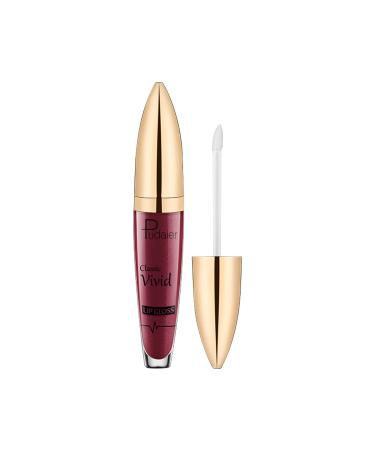 Metallic Sparkly LipGloss Diamonds Pearl Shimmer lipstick durable waterproof lip gloss Diamond Shiny Luminous Non-Stick Cup Waterproof Glitter Liquid Lip Gloss 1 ml (1 Pack) # 16