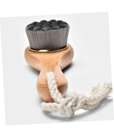 minkissy Facial Scrubber Facial Cleaning Brush Face Scrubber Face Brush Face Cleaner Brush Cleanser Brush Cleansing Brush Face Cleaning Brush Facial Brush Bamboo Long Handle Cleasing Milk - Buy Online on SooperMarket.com