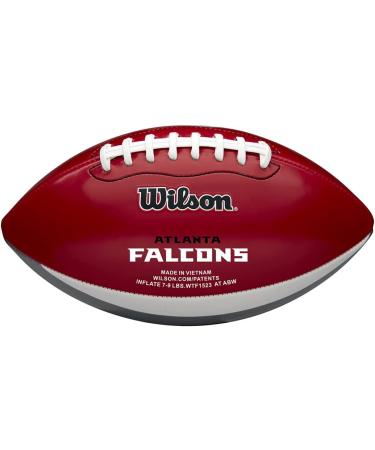 Buy Wilson NFL Atlanta Falcons Mini Peewee American Football - Kids Size Mixed Leather - Buy Online on SooperMarket.com