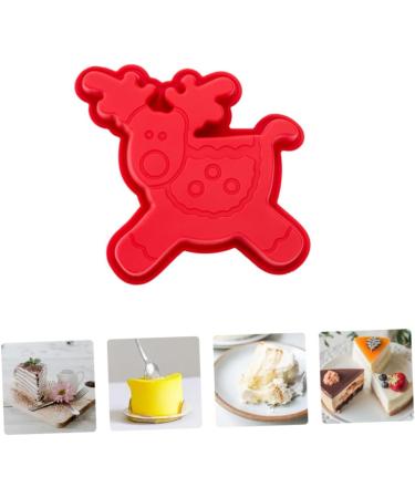 MAGICLULU 6 Pcs Baking Mold Silicone Candy Mold Candy Gummies Silicone Cake Mold Xmas Baking Xmas Silicone Gum Paste Molds Christmas Fondant Silica Gel Dessert Child Household - Buy Online on SooperMarket.com