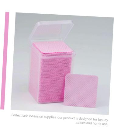 NOLITOY 1200 Pcs Lint-Free Eyelash & Nail Polish Remover Pads | Pure Cotton Cleaning Wipes for Eyelash Extensions & Nail Care - International Shipping Available - Buy Online on SooperMarket.com
