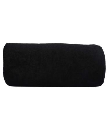 Soft Sponge Hand Cushion for Nail Art Salon - Detachable Washable Arm Rest Pad in Black - Buy Online on SooperMarket.com